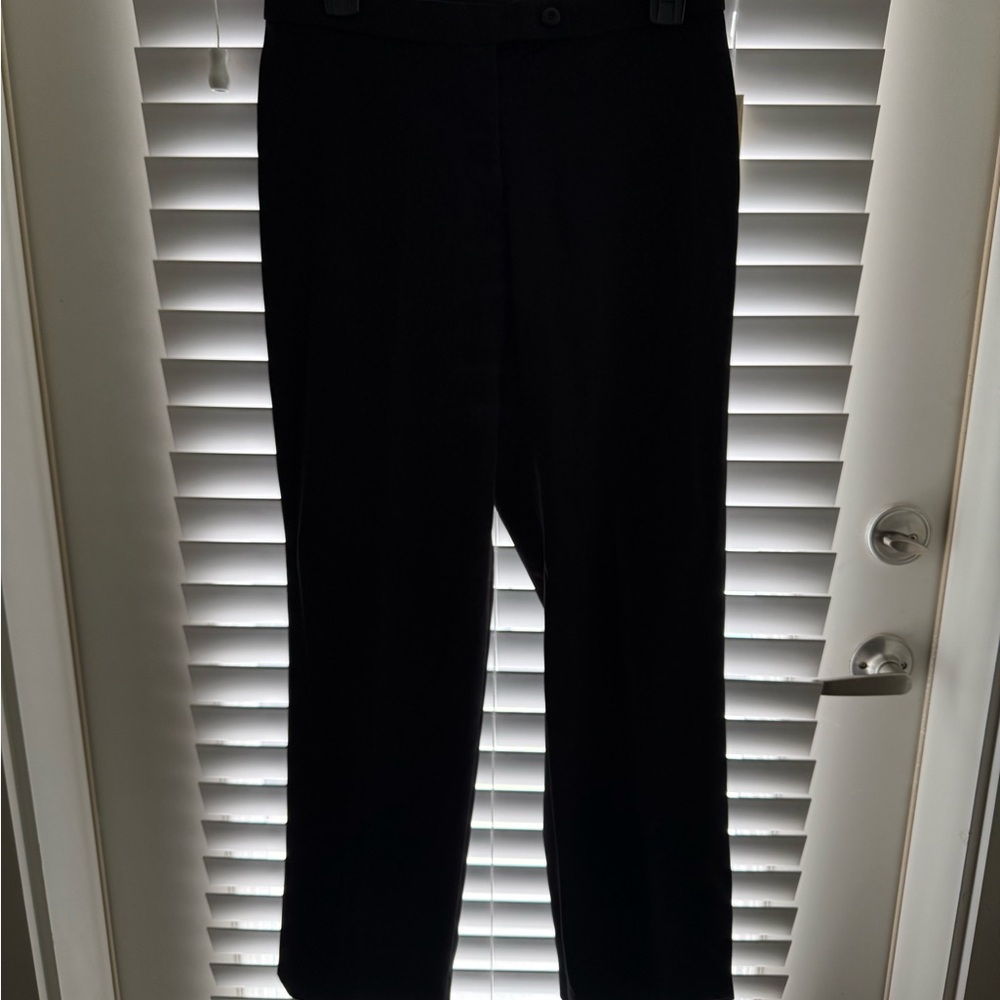 Coldwater Creek Women's Petite Black Trousers